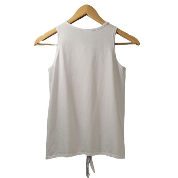 ❤2/$12❤ Tank Top & Tee Bundle (white w/red, gold & silver sequins)- Canada Day! - Picture 8 of 9